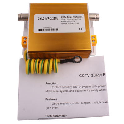 220V 2 in 1 Power Video Signal Security Surge Protection Arrester, 220V 2 in 1 220V 2 in 1 Power Video Signal Security Surge Protection Arrester, 220V 2 in 1